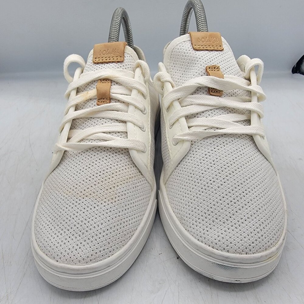Olukai Pehuea Li Womens Size 7 White Mesh Casual Sneakers Shoes 20379-4R4R - Picture 2 of 13
